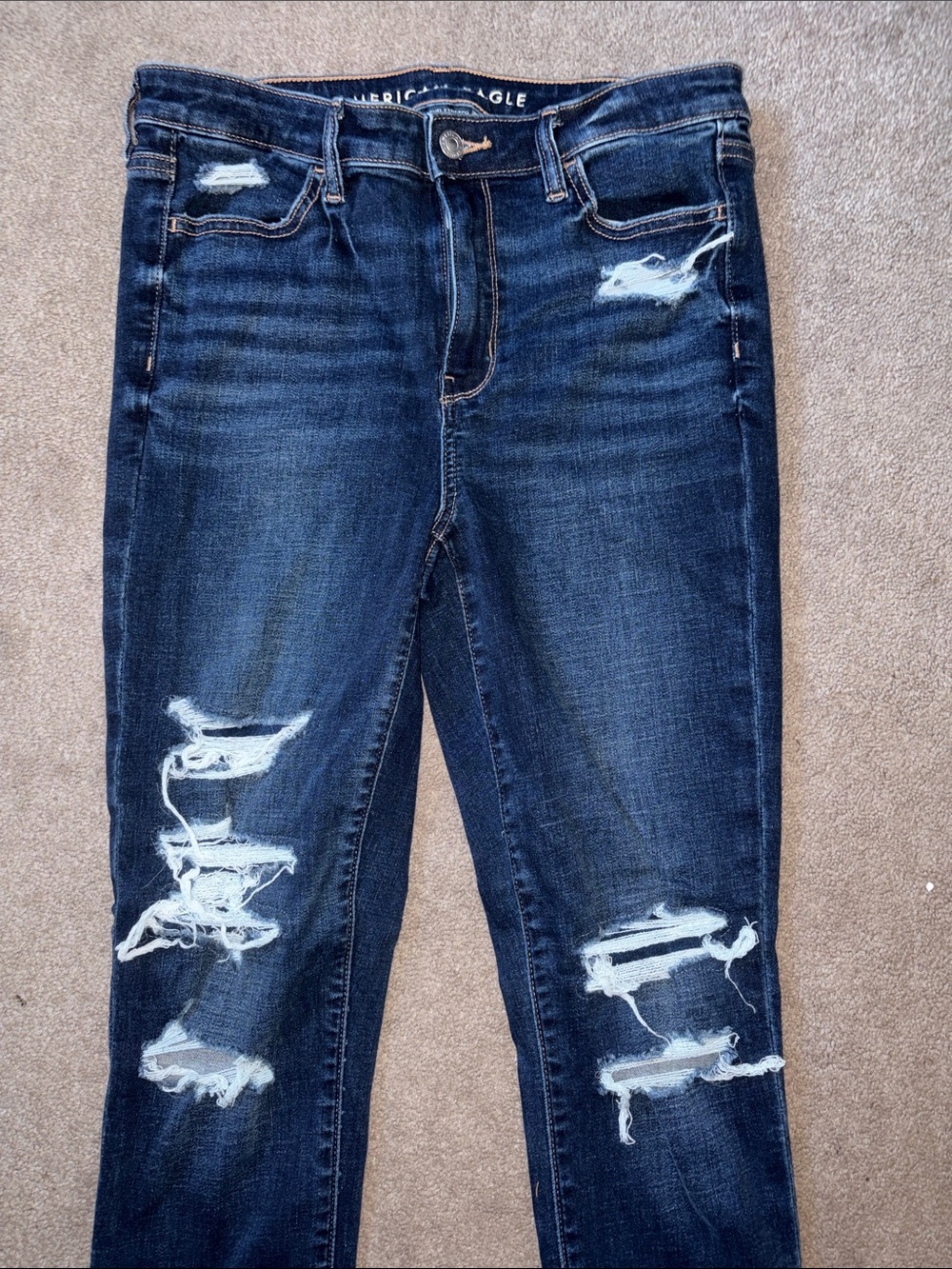 American Eagle next level stretch high-rise jeggings